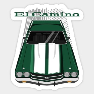 Chevrolet El Camino SS 1970 - forest green Sticker